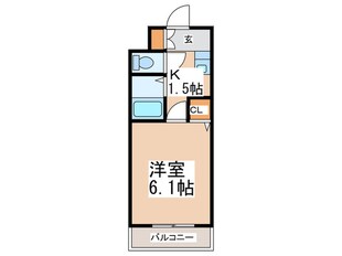 セレッソ中川の物件間取画像